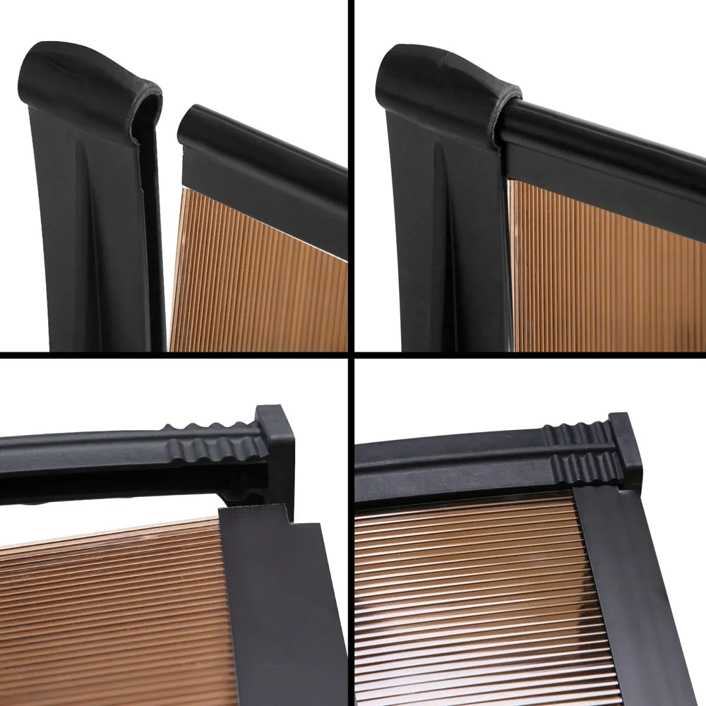 Durable UV & Rain Resistant Window Door Awning - Instahut