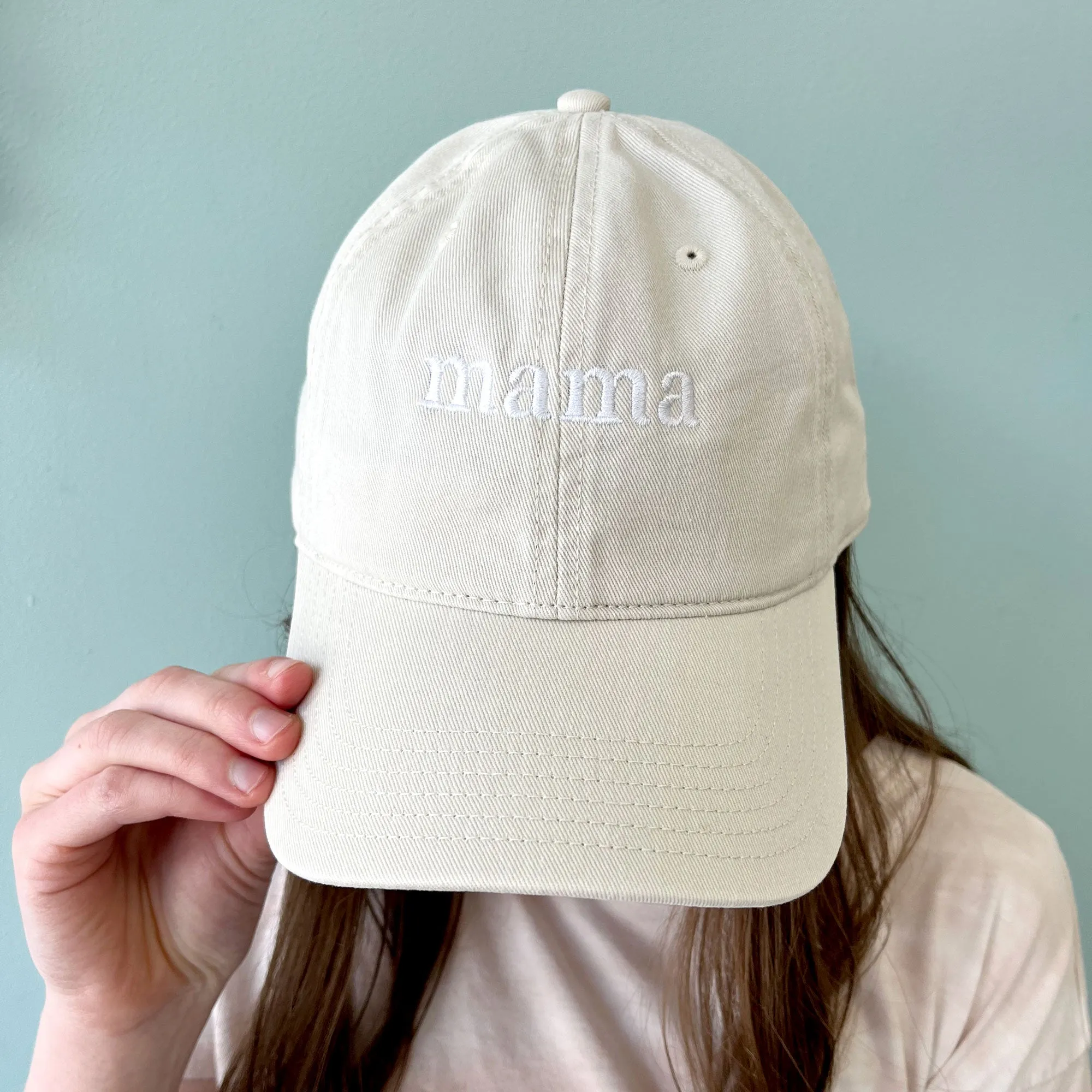 Embroidered Mama Baseball Hat