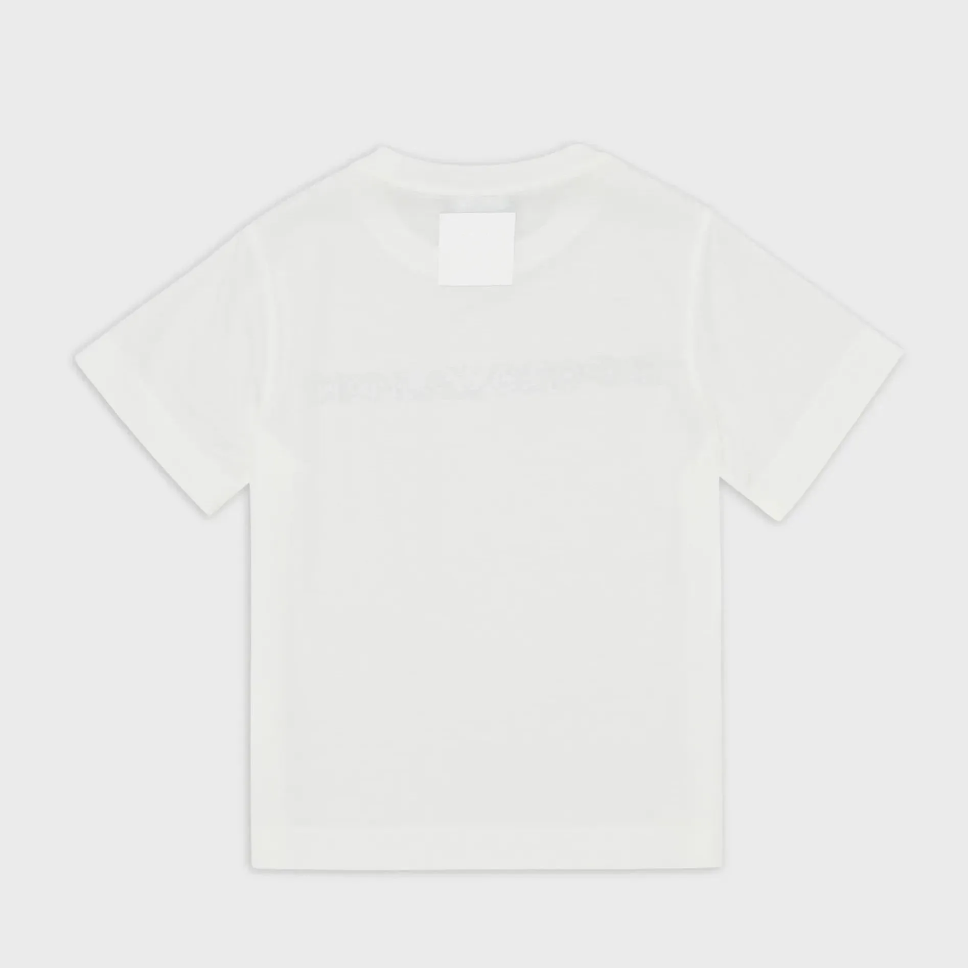 Emporio Armani Junior Ivory Logo T-Shirt