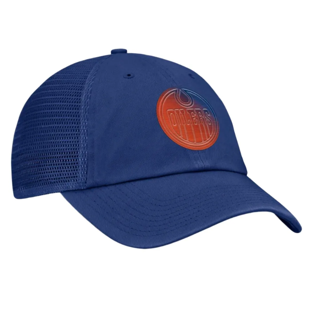 Fanatics Men's NHL Edmonton Oilers 2024 Insider Adjustable Meshback Cap