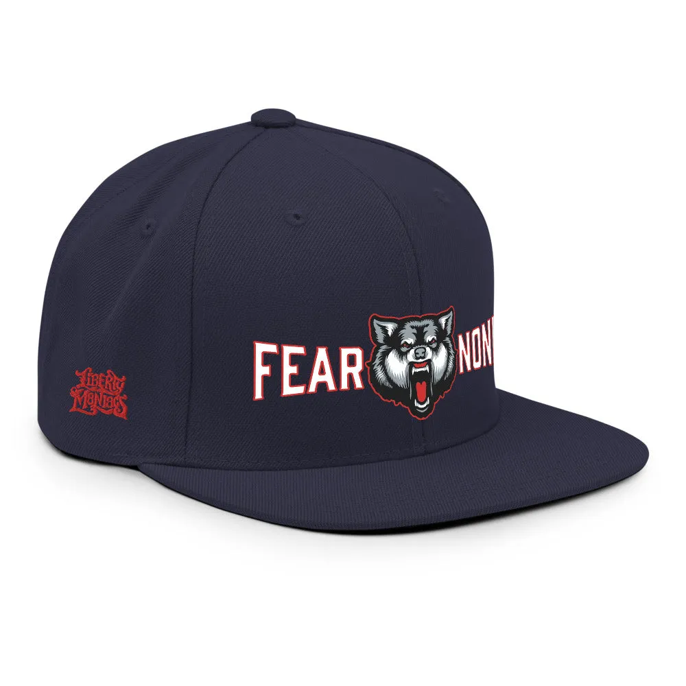 Fear None Wolf Snapback Hat