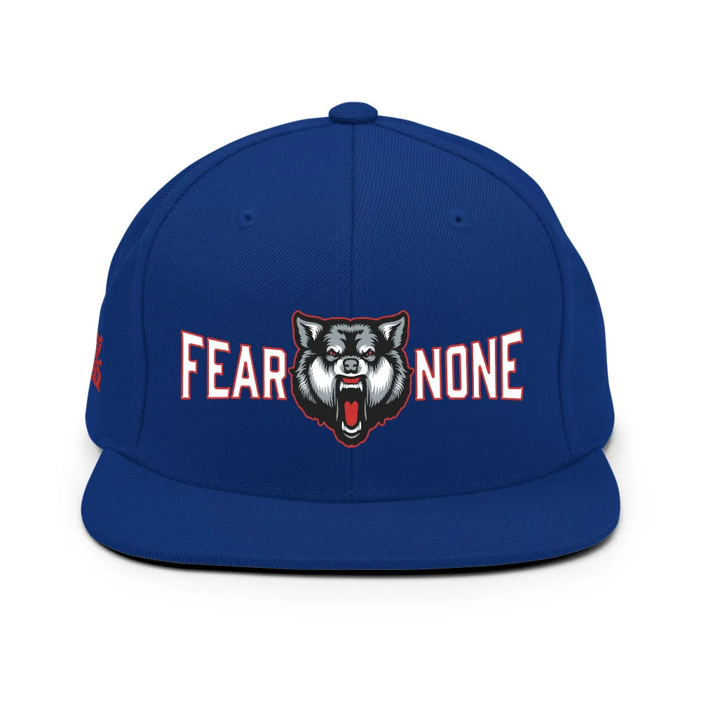 Fear None Wolf Snapback Hat