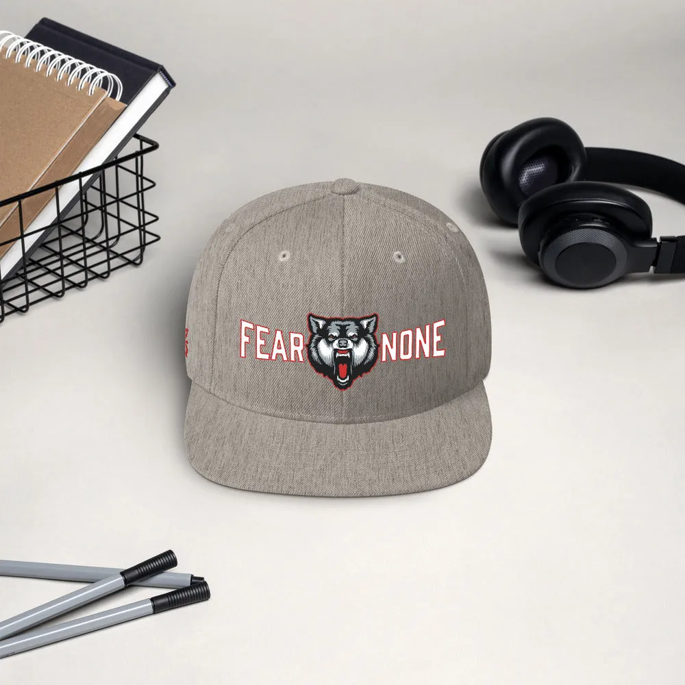 Fear None Wolf Snapback Hat