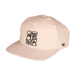 Finding Balance 100% Hemp Strapback | Natural