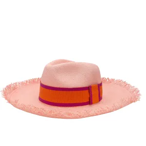 Flamingo Straw Hat