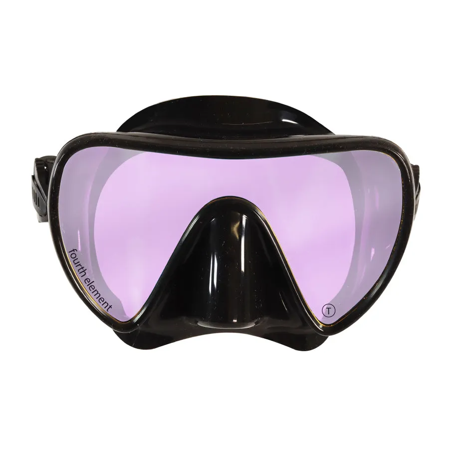 Fourth Element Scout Mask - Black with Customised Colour Strap