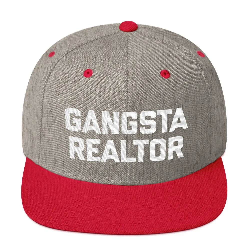 Gangsta Realtor Snapback Hat