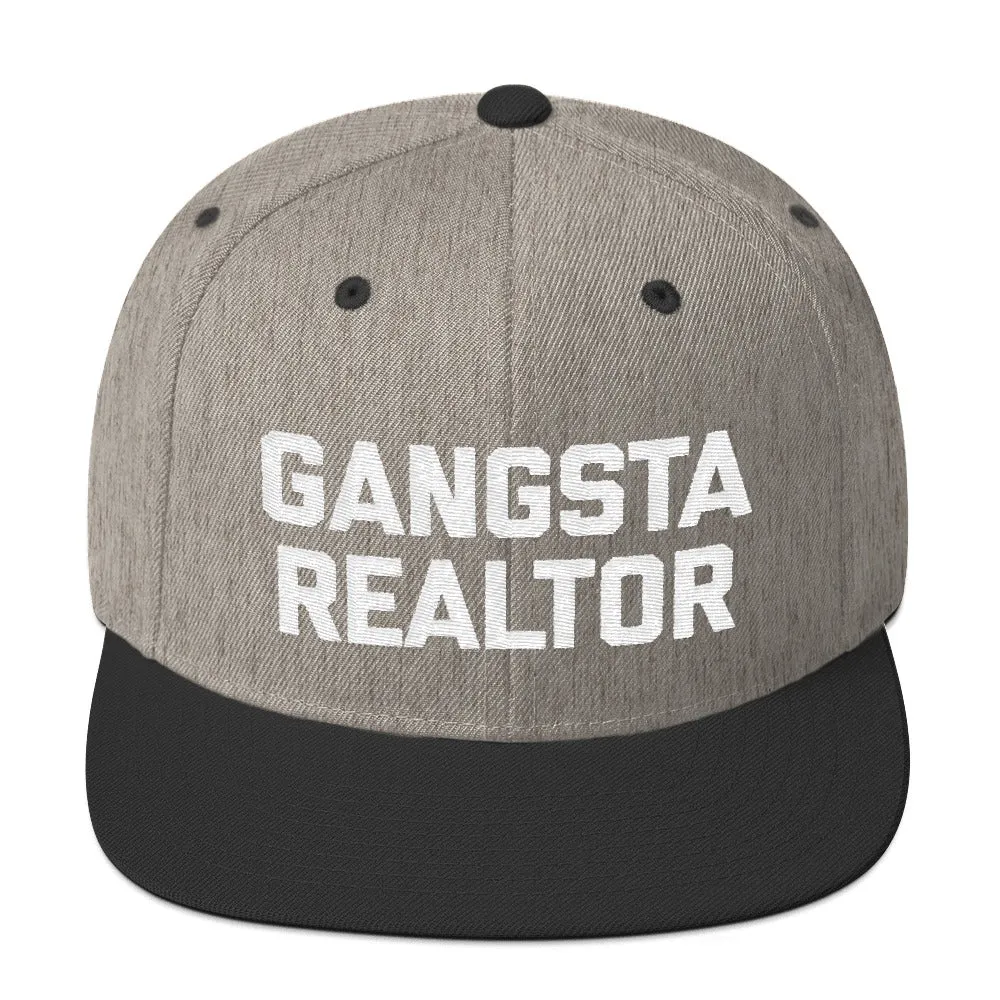 Gangsta Realtor Snapback Hat