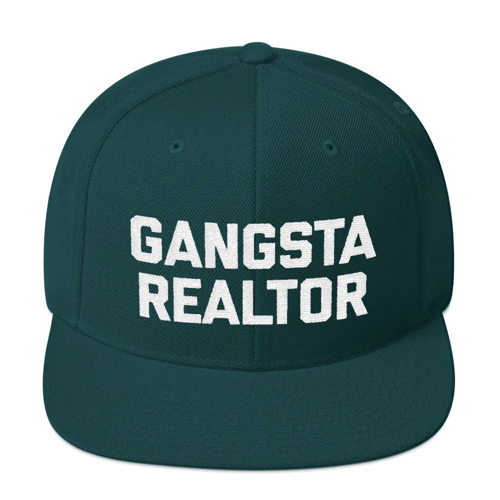 Gangsta Realtor Snapback Hat