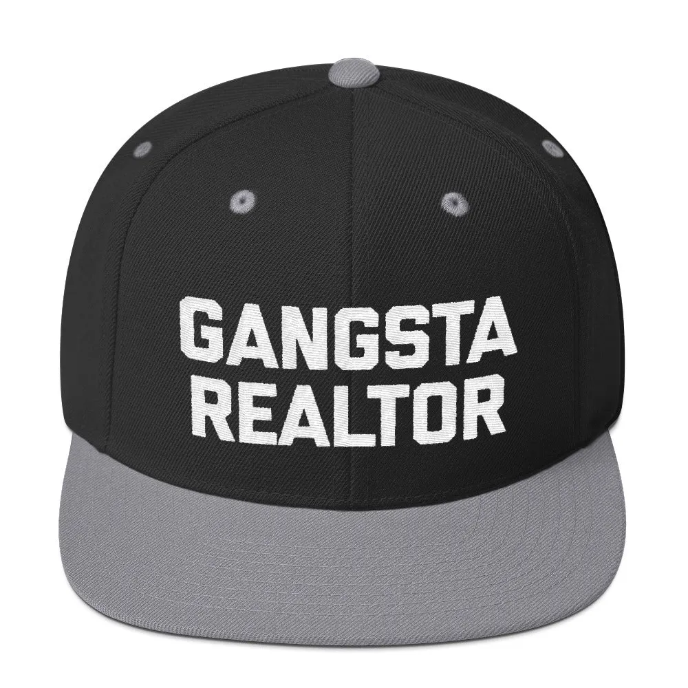 Gangsta Realtor Snapback Hat