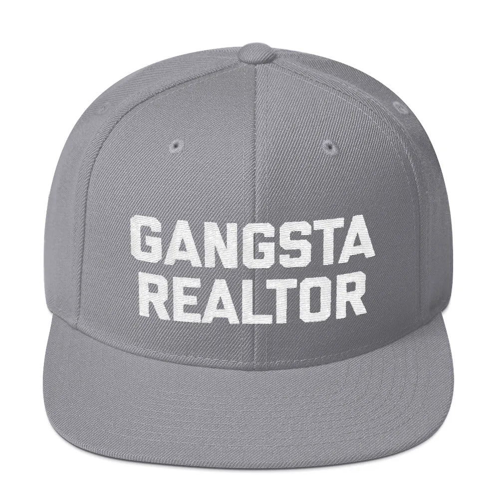 Gangsta Realtor Snapback Hat