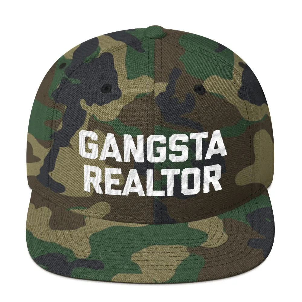 Gangsta Realtor Snapback Hat