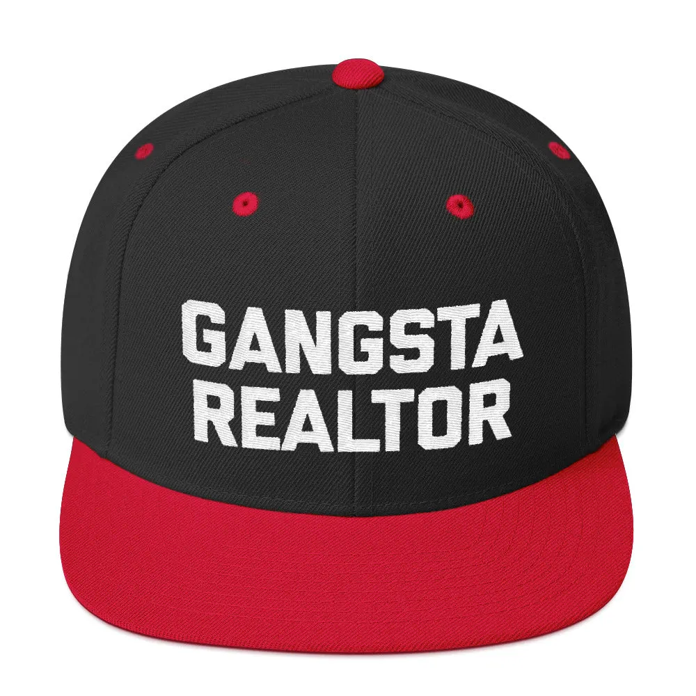 Gangsta Realtor Snapback Hat