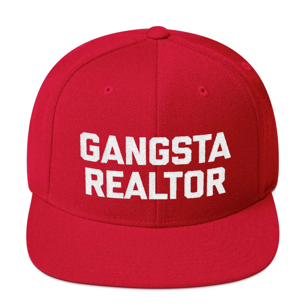 Gangsta Realtor Snapback Hat