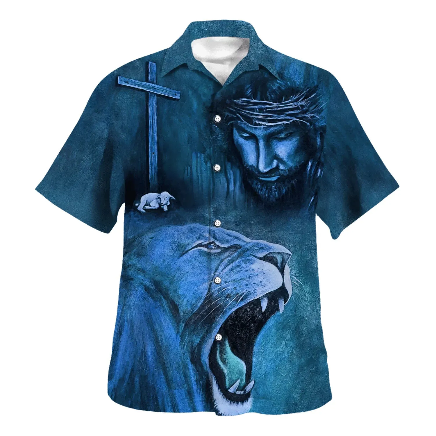 God Christian Jesus Hawaiian Shirt - Christian Hawaiian Shirt - Best Hawaiian Shirts