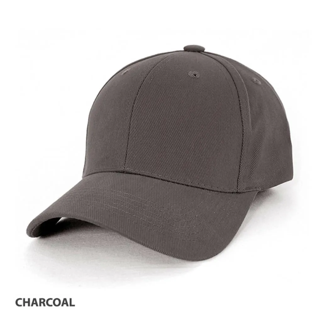 Grace Collection AH230 Heavy Brushed Cotton Cap w/ Logo -  250 QTY