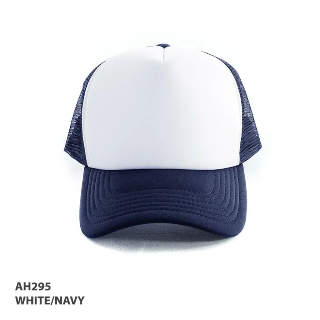 Grace Collection AH295 Polymesh Trucker Cap w/ Logo - 25 QTY