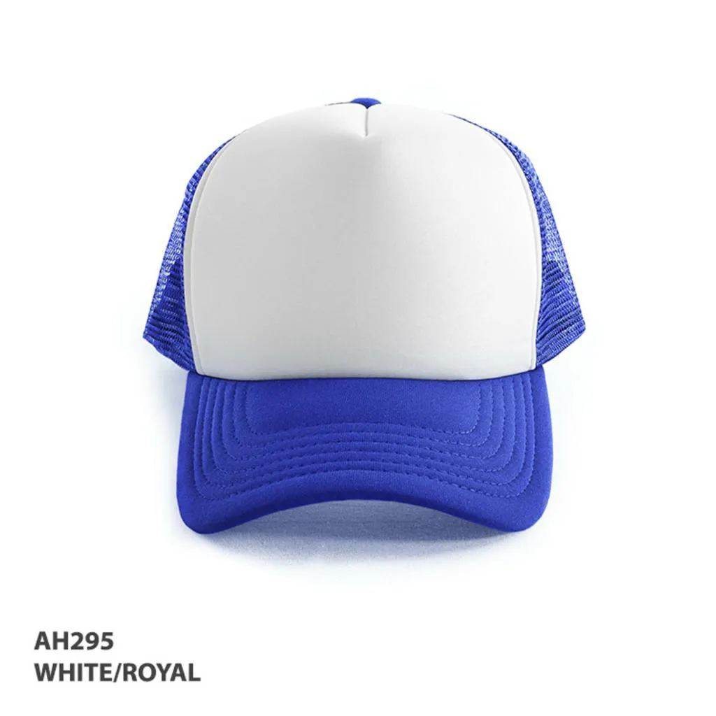 Grace Collection AH295 Polymesh Trucker Cap w/ Logo - 25 QTY