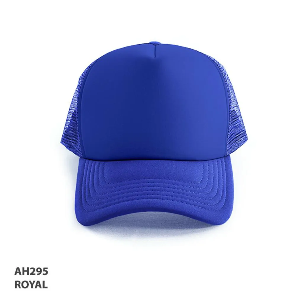 Grace Collection AH295 Polymesh Trucker Cap w/ Logo - 25 QTY