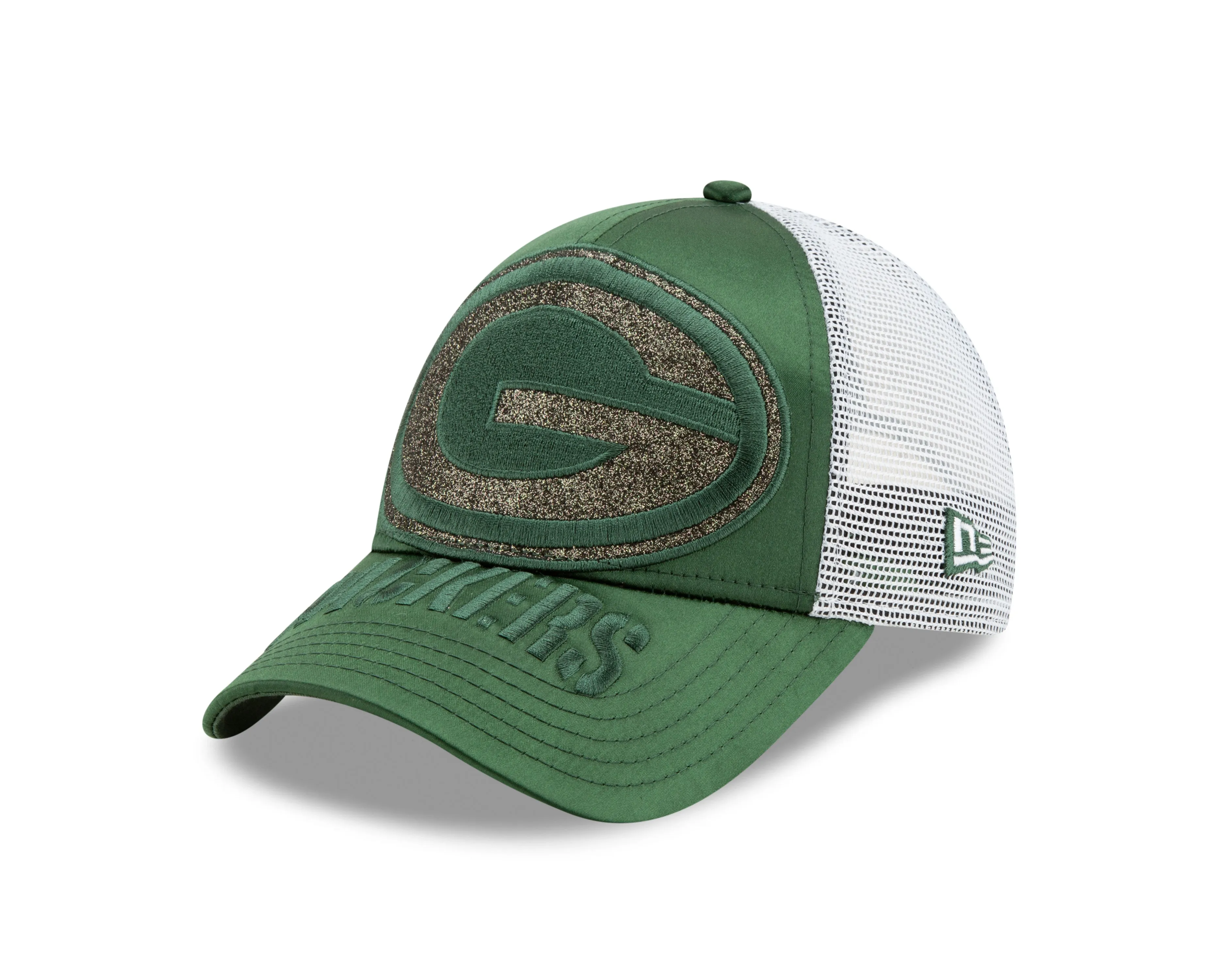 Green Bay Packers Radiant Team 9FORTY Women's Adjustable Hat