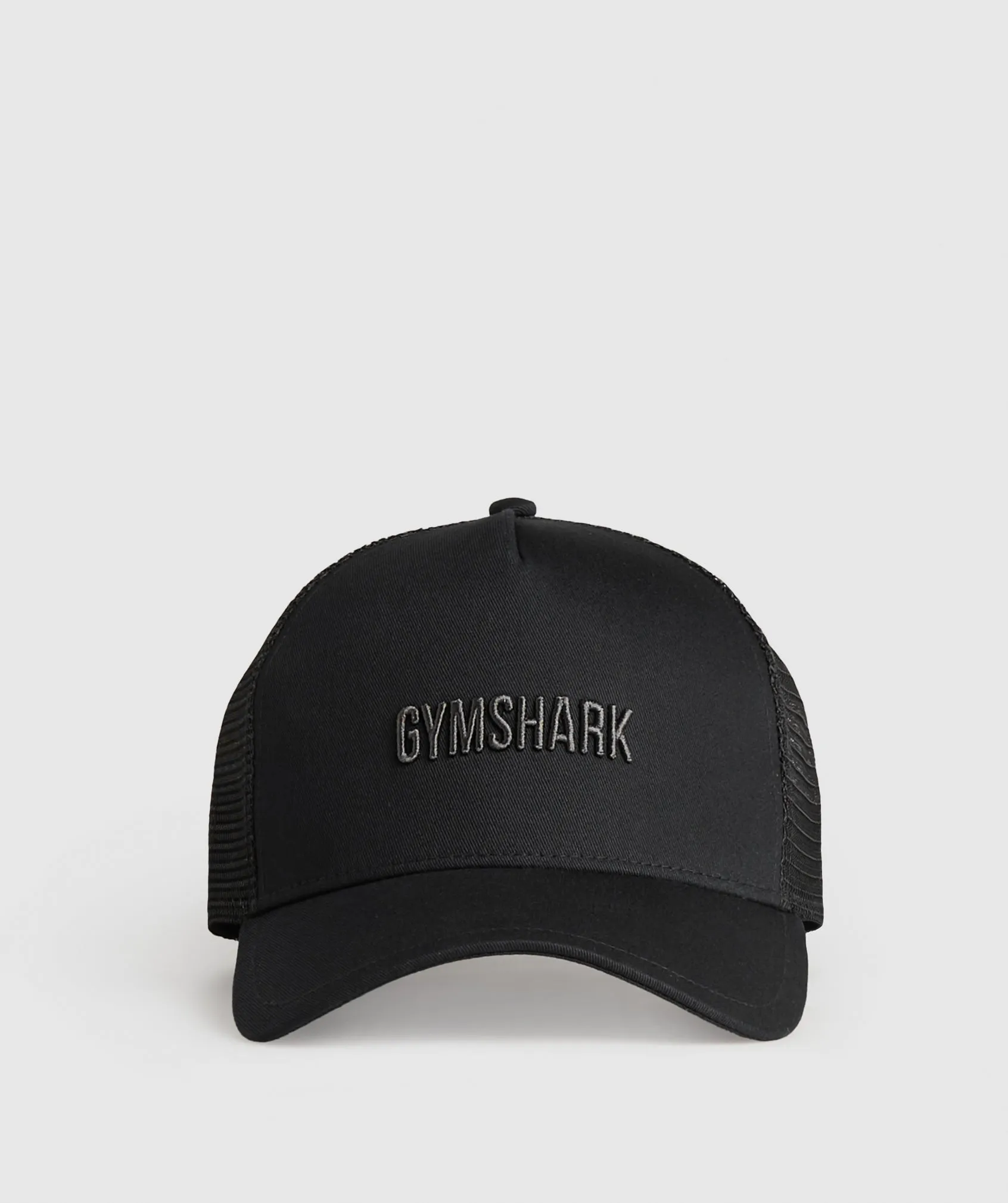 Gymshark Wordmark Trucker Cap - Black