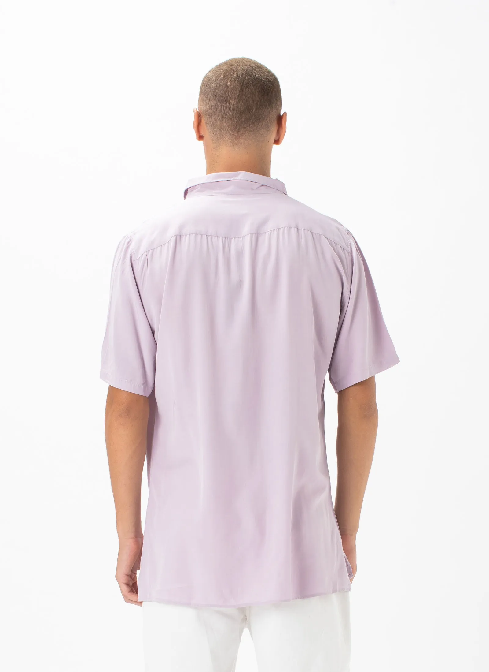 Holiday Camp-Collar Shirt Lilac