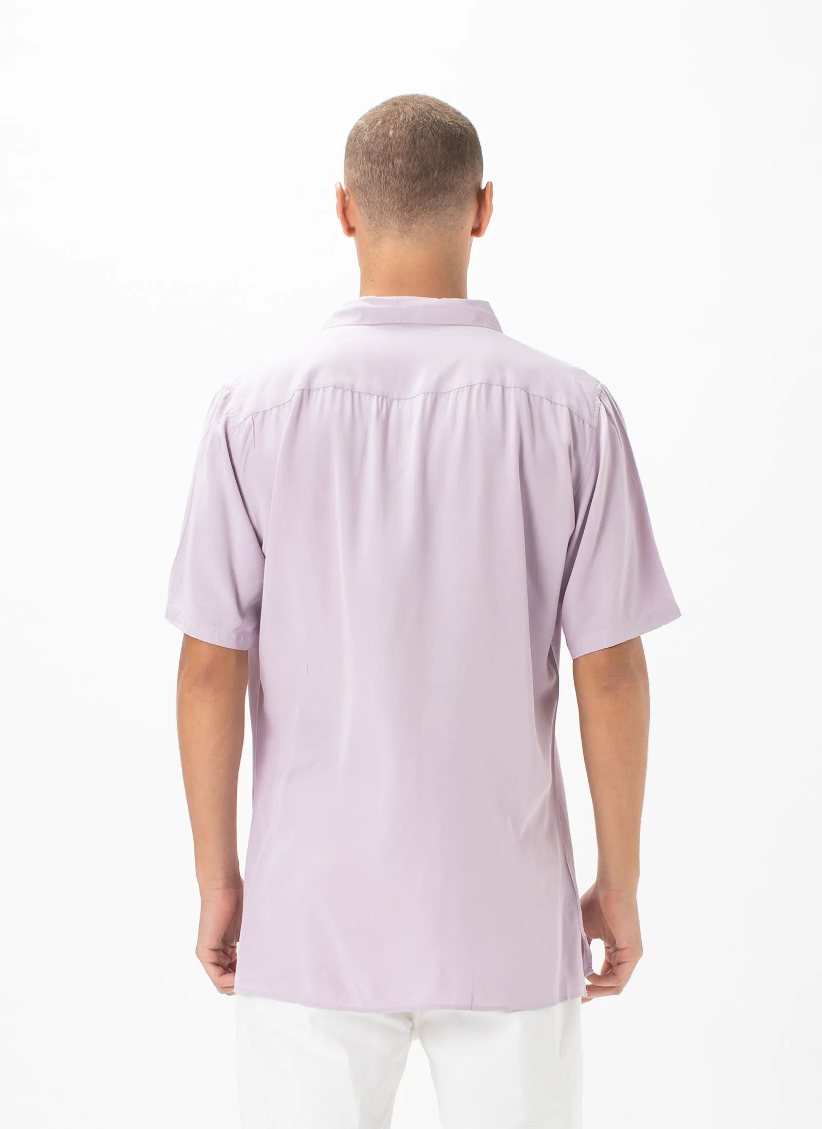 Holiday Camp-Collar Shirt Lilac