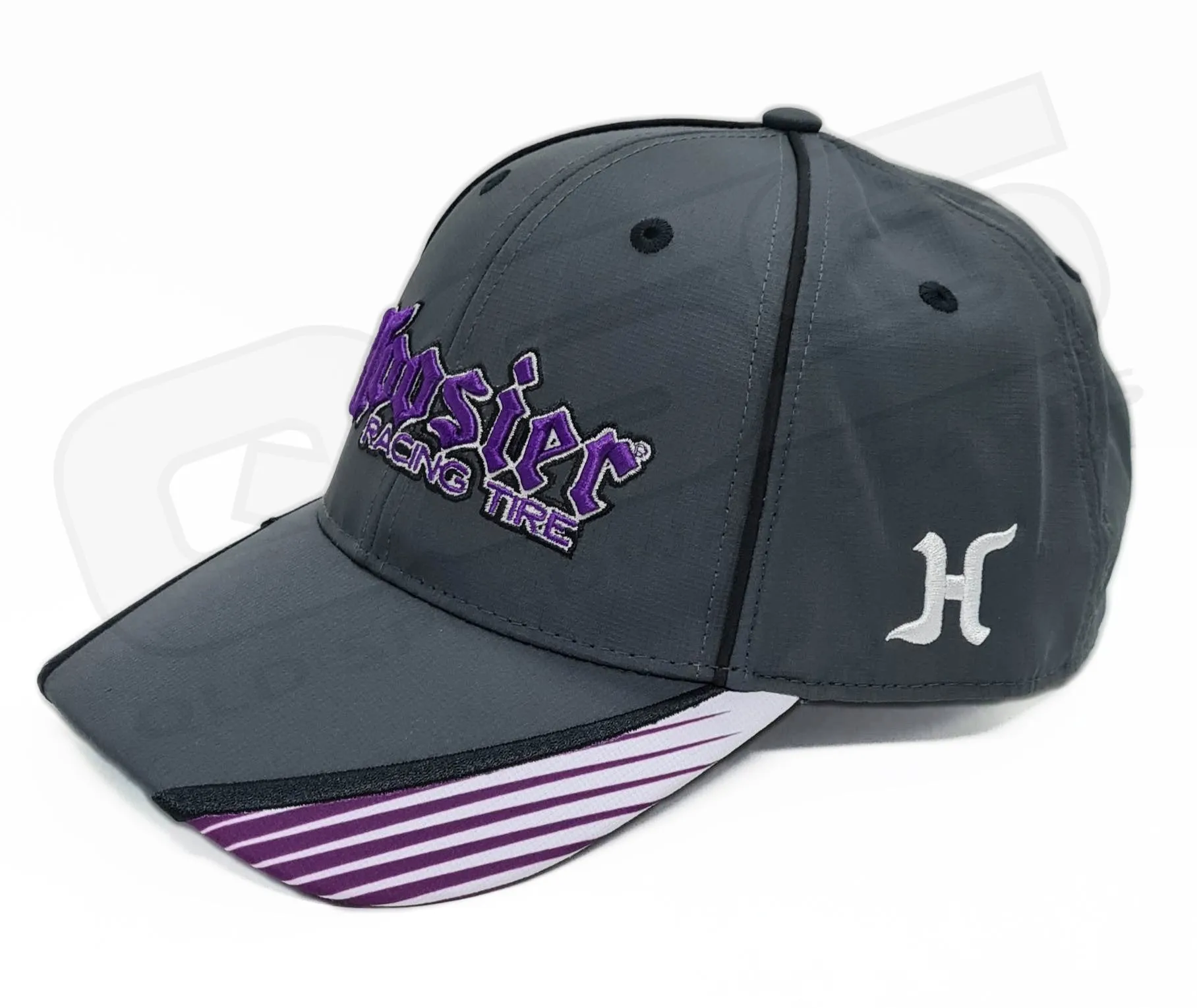 Hoosier Racing Tire Hat / Cap Slate Grey With Hoosier Logo