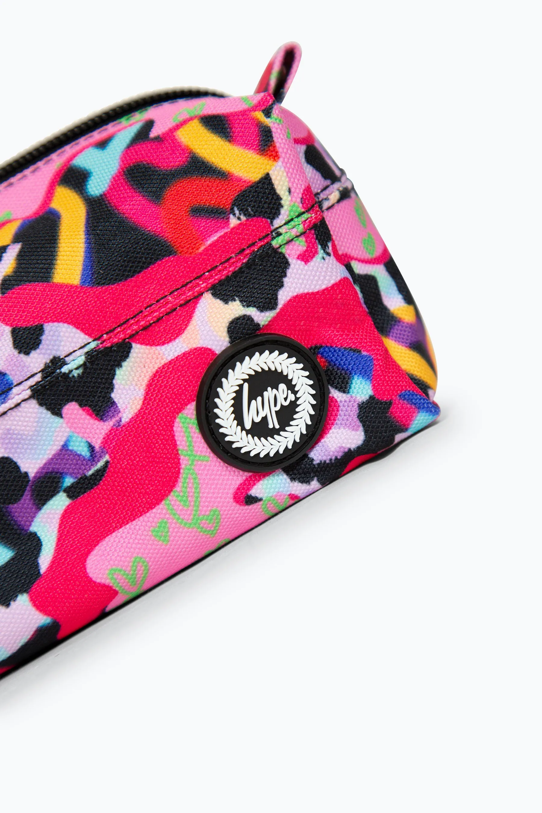 Hype Girls Multicoloured Patterns Pencil Case