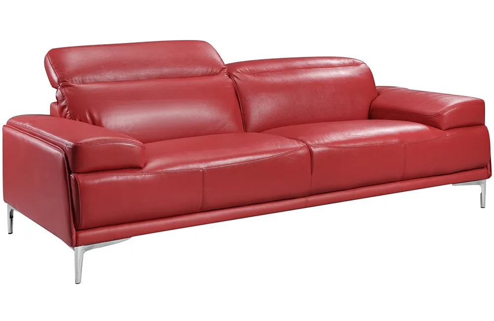 Joseph Red Sofa Set