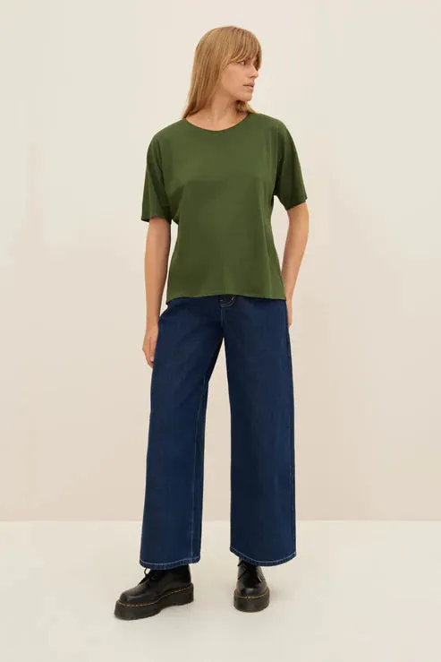 Kowtow Loose Tee - Forest