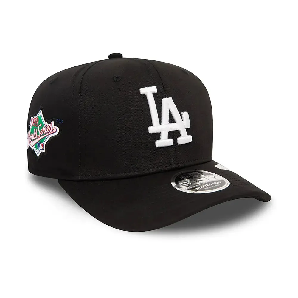 La Dodgers World Series Black 9Fifty Stretch Snap Cap