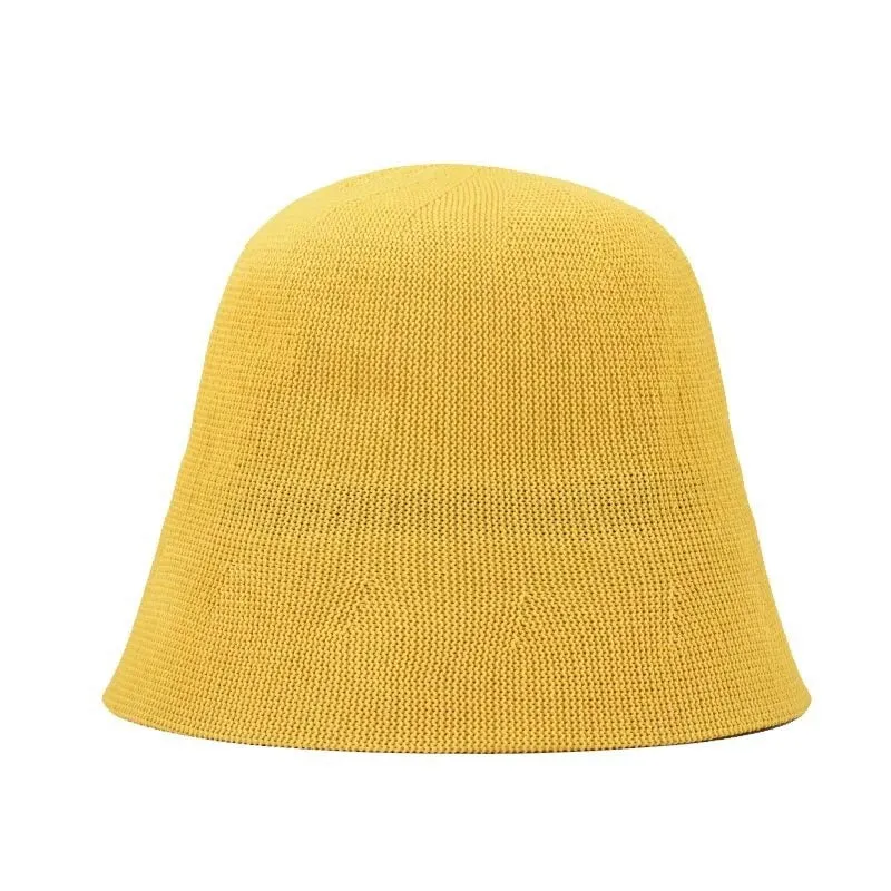 Light and Breathable Chic Knitted Linen Cloche Hats