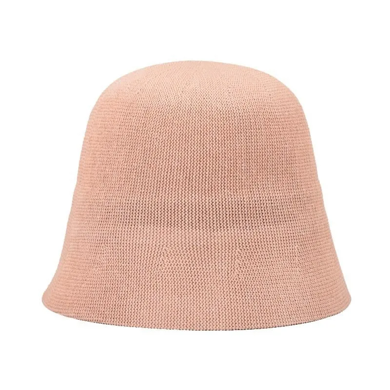 Light and Breathable Chic Knitted Linen Cloche Hats