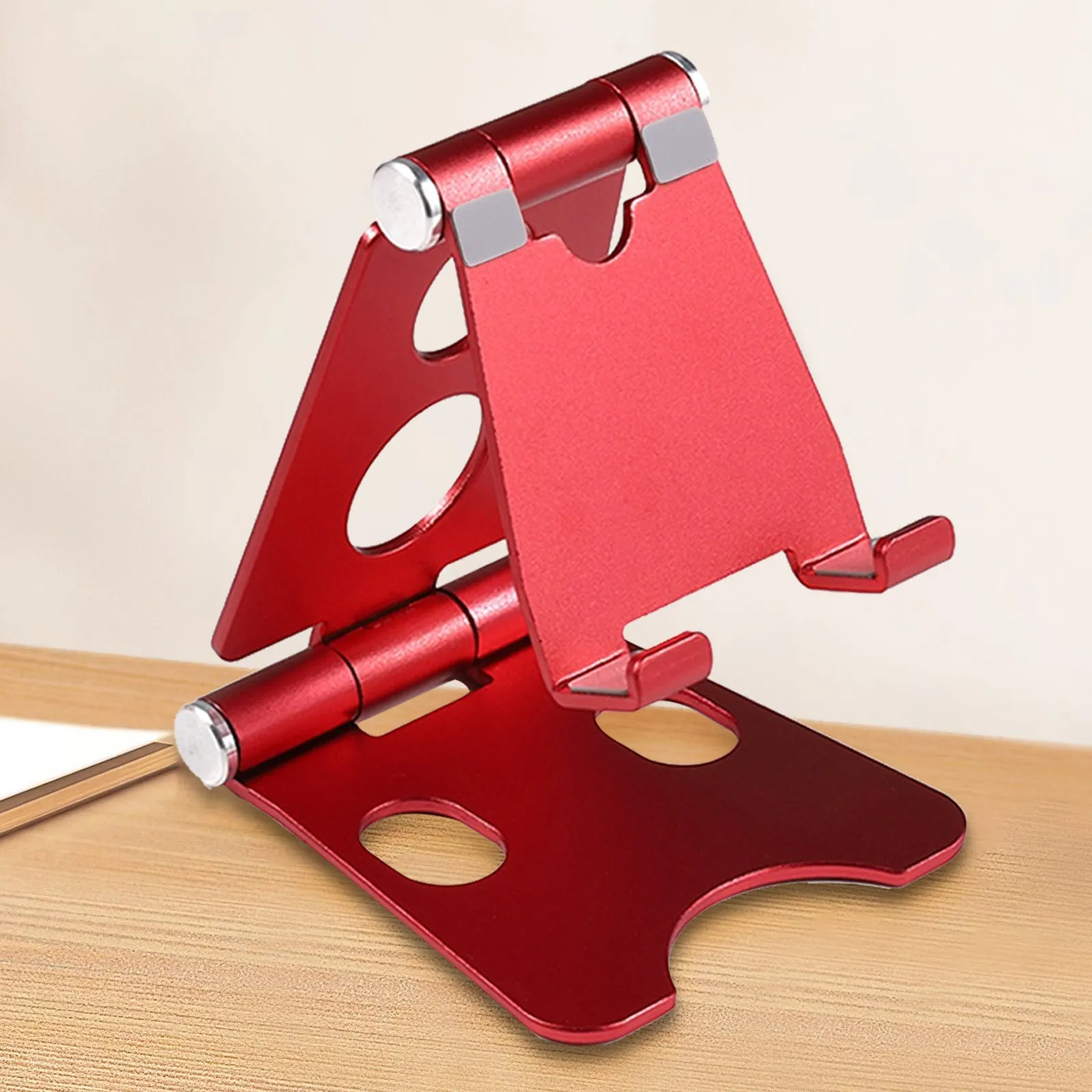 Lightweight Foldable Aluminum Phone Holder, Adjustable