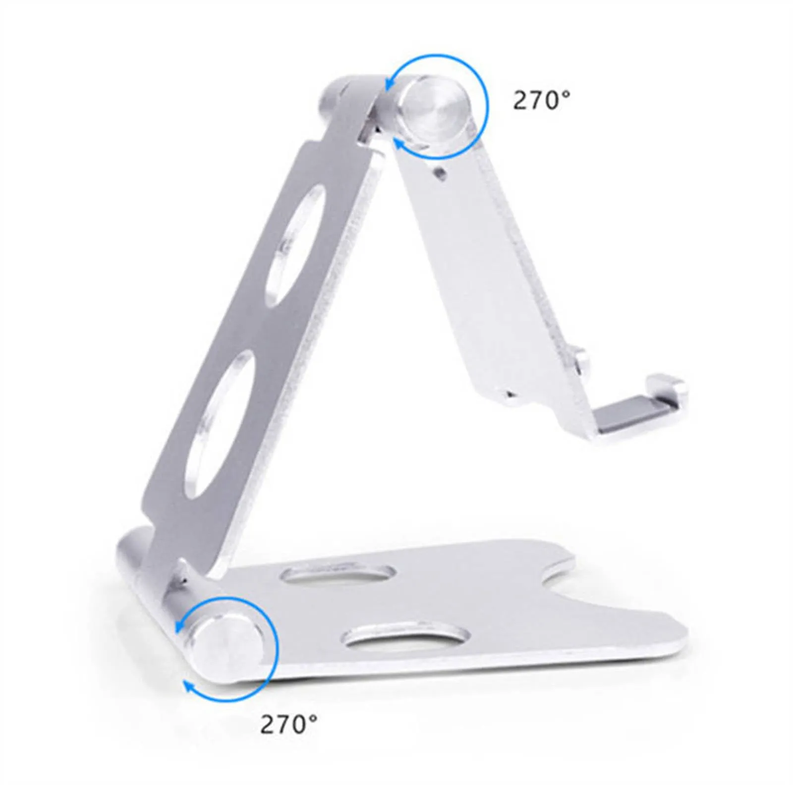 Lightweight Foldable Aluminum Phone Holder, Adjustable