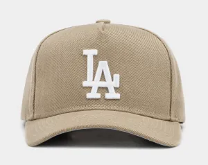 Los Angeles Dodgers Pro Snapback Mens Hat (Khaki/White)