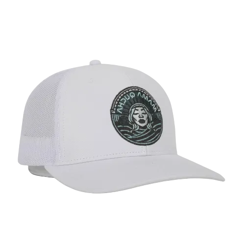 Mama Qucha Co. Men's White Cap