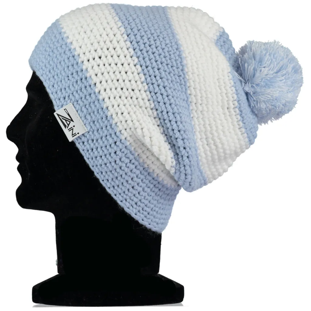 Man City Beanie Bobble Hat