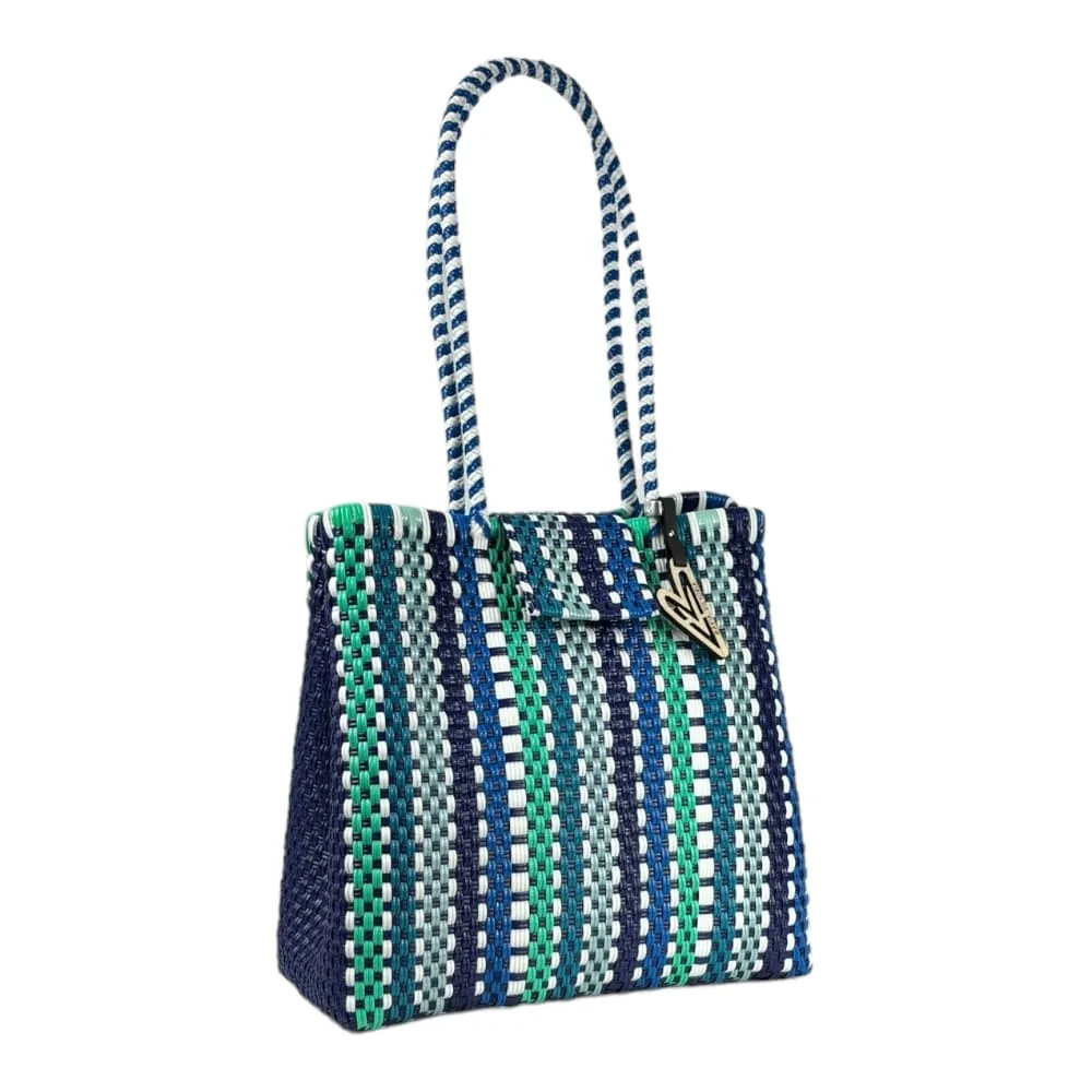 Maria Victoria | Luxe TC | Upcycled, Handwoven, Shoulder Bag