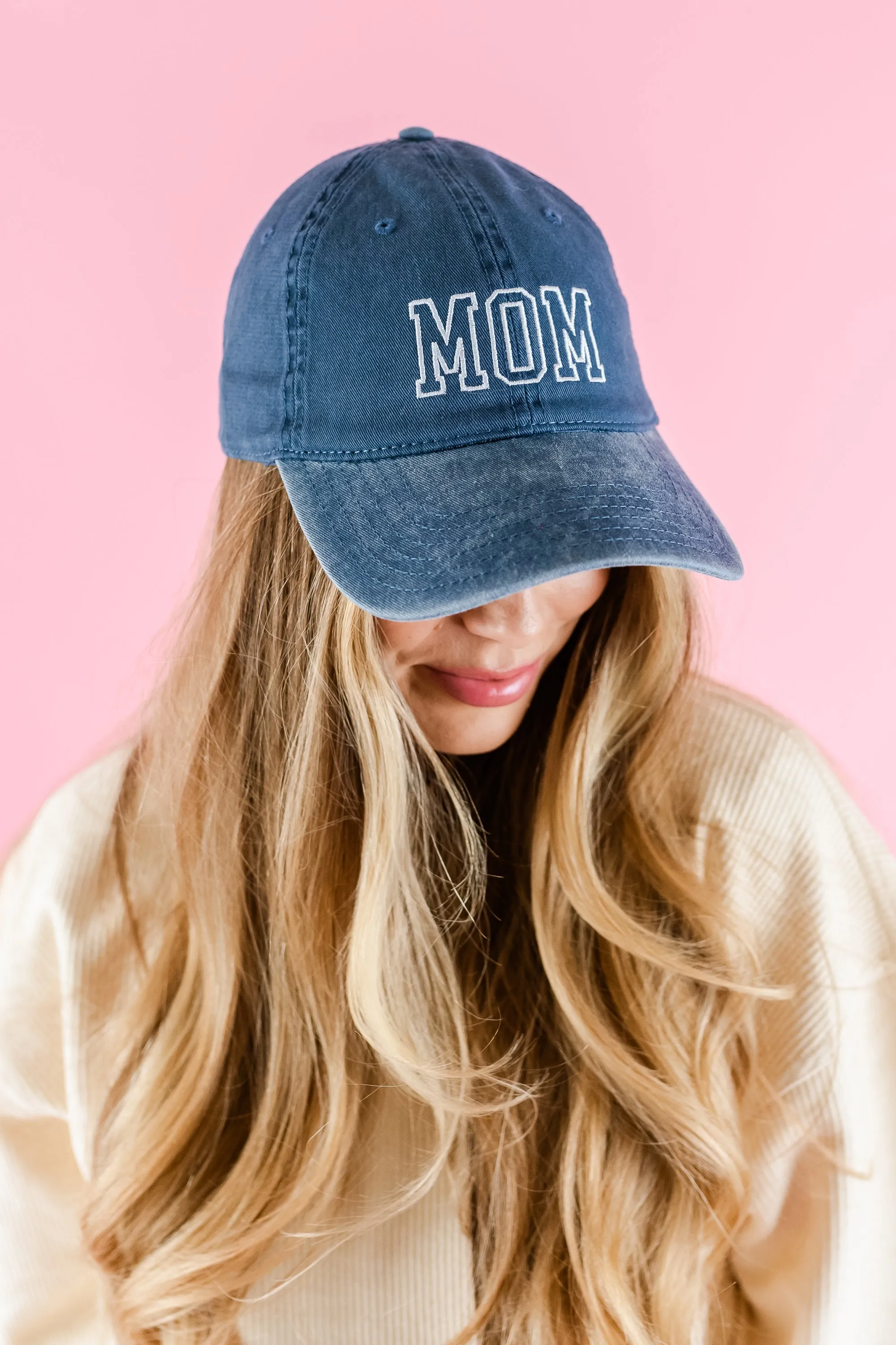 MOM Outline - Baseball Cap - Multiple Colors Available