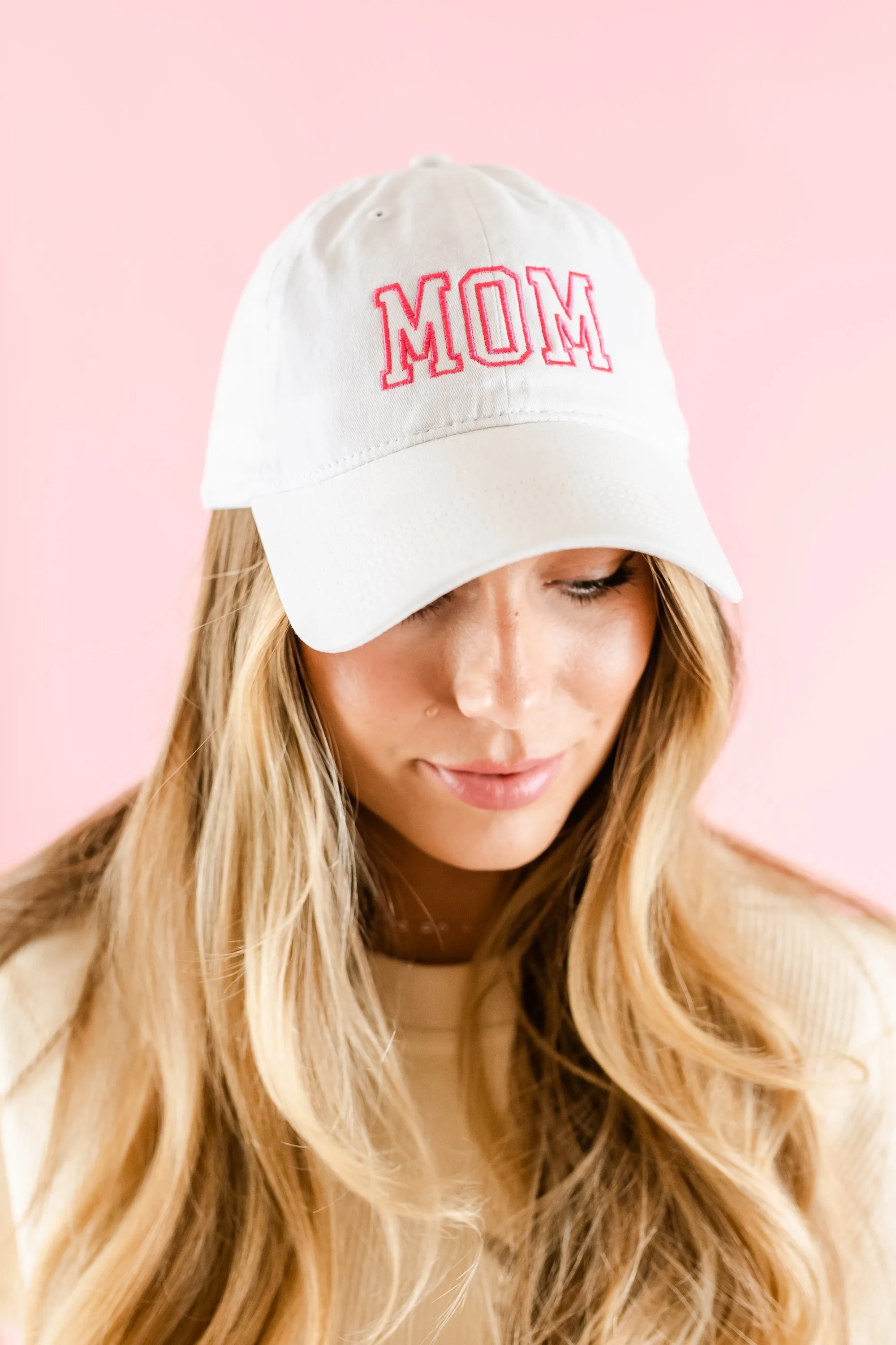 MOM Outline - Baseball Cap - Multiple Colors Available