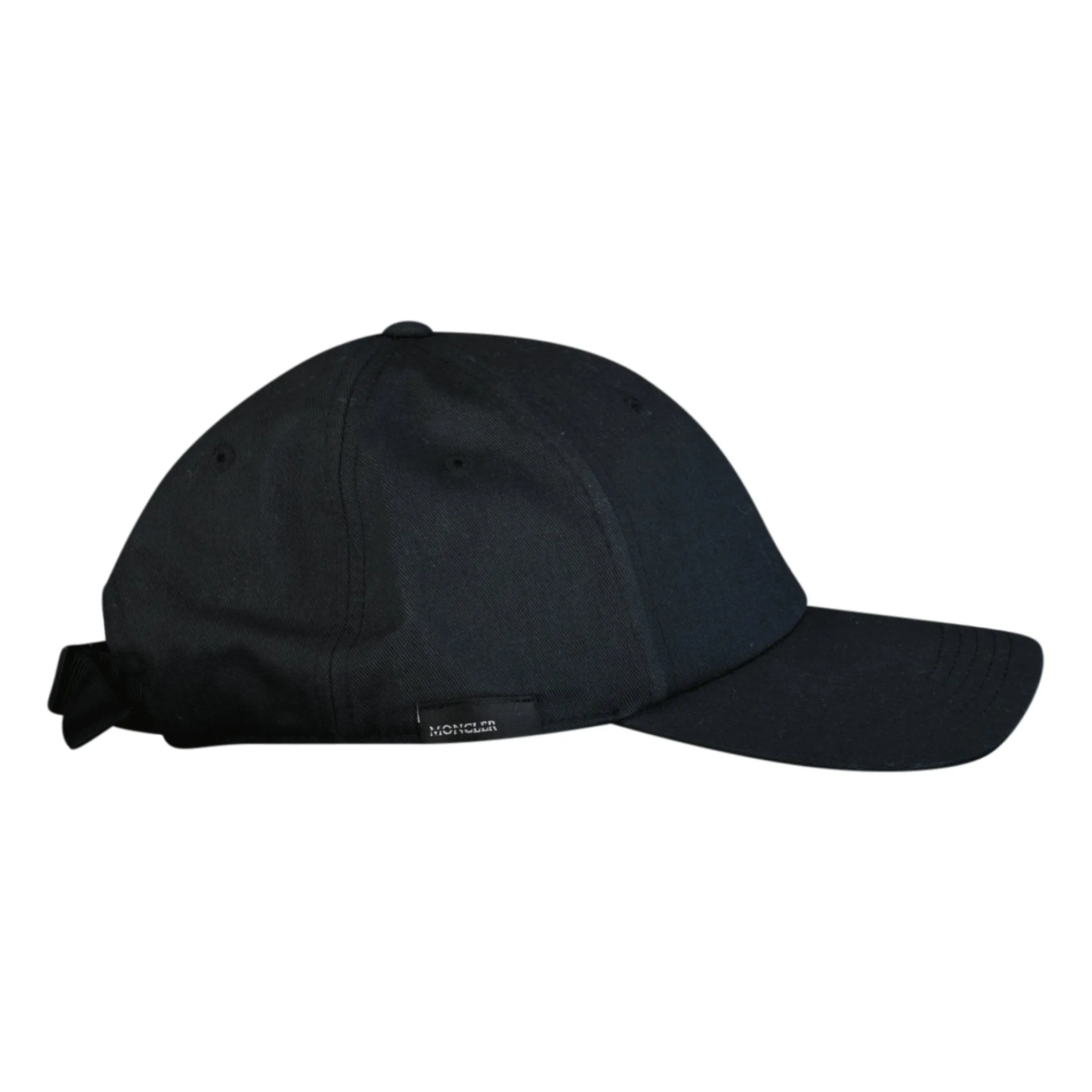 MONCLER EMBROIDERY HAT BLACK