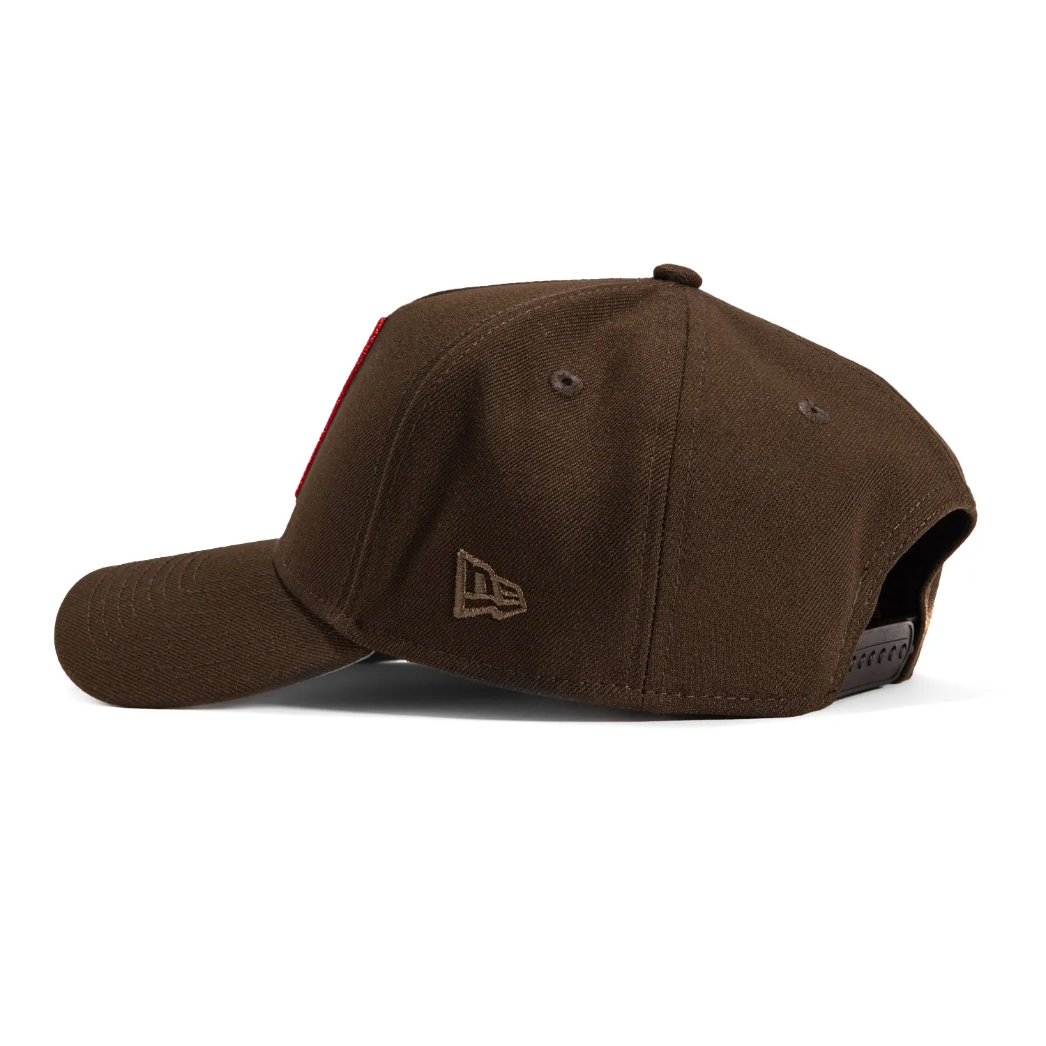 New Era 9Forty A-Frame Mexico World Baseball Classic Snapback Hat - Brown