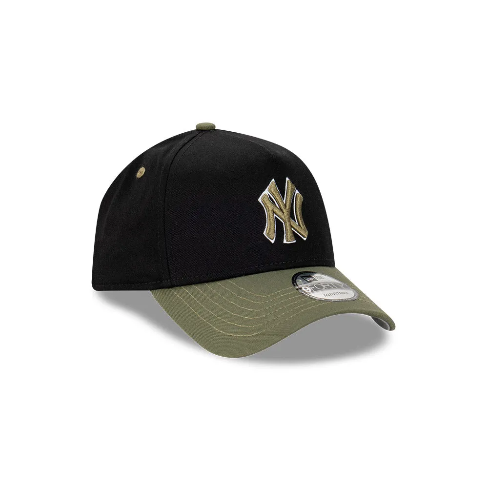 New Era 9Forty A-Frame MLB New York Yankees Black Olive