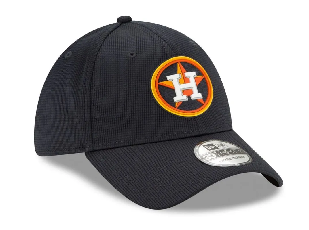 New Era Men's MLB Houston Astros Clubhouse 39THIRTY Flex Cap