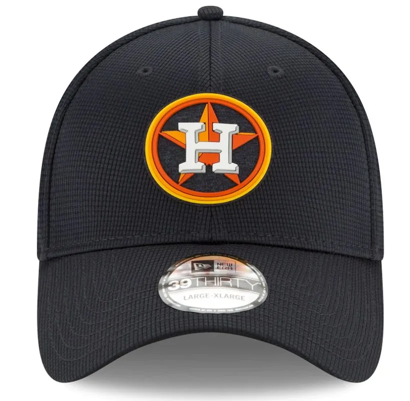 New Era Men's MLB Houston Astros Clubhouse 39THIRTY Flex Cap