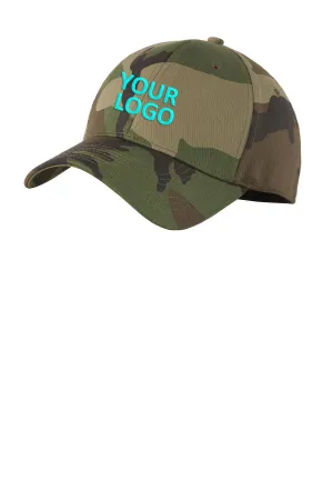 New Era Structured Stretch Custom Caps, Camo