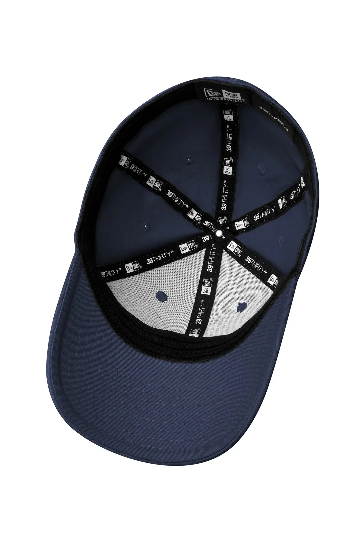 New Era Structured Stretch Custom Caps, Deep Navy