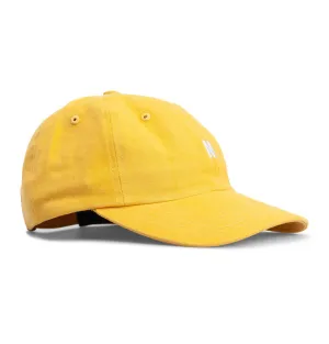 Norse Projects Twill Sports Cap – Sunwashed Yellow